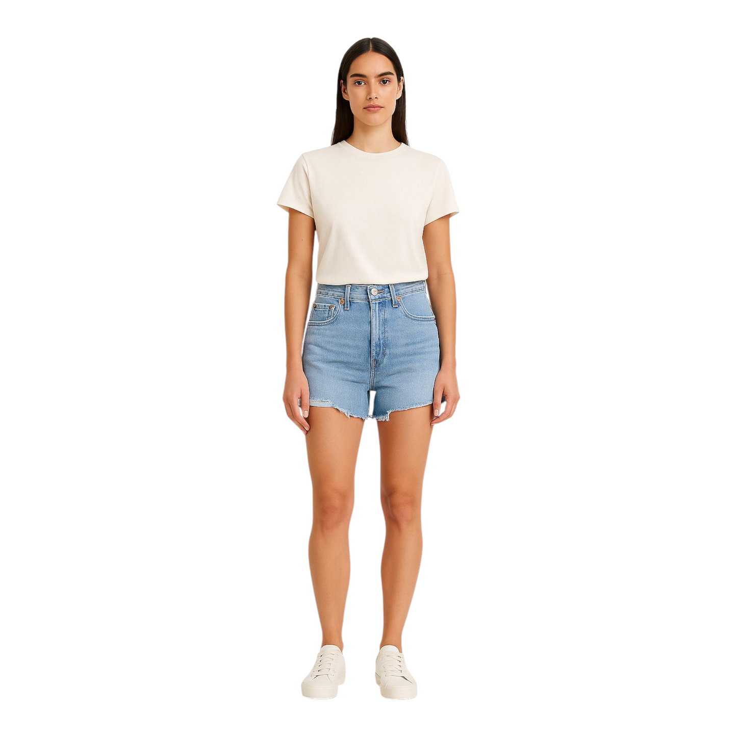 Levi’s® High Rise Denim Shorts
