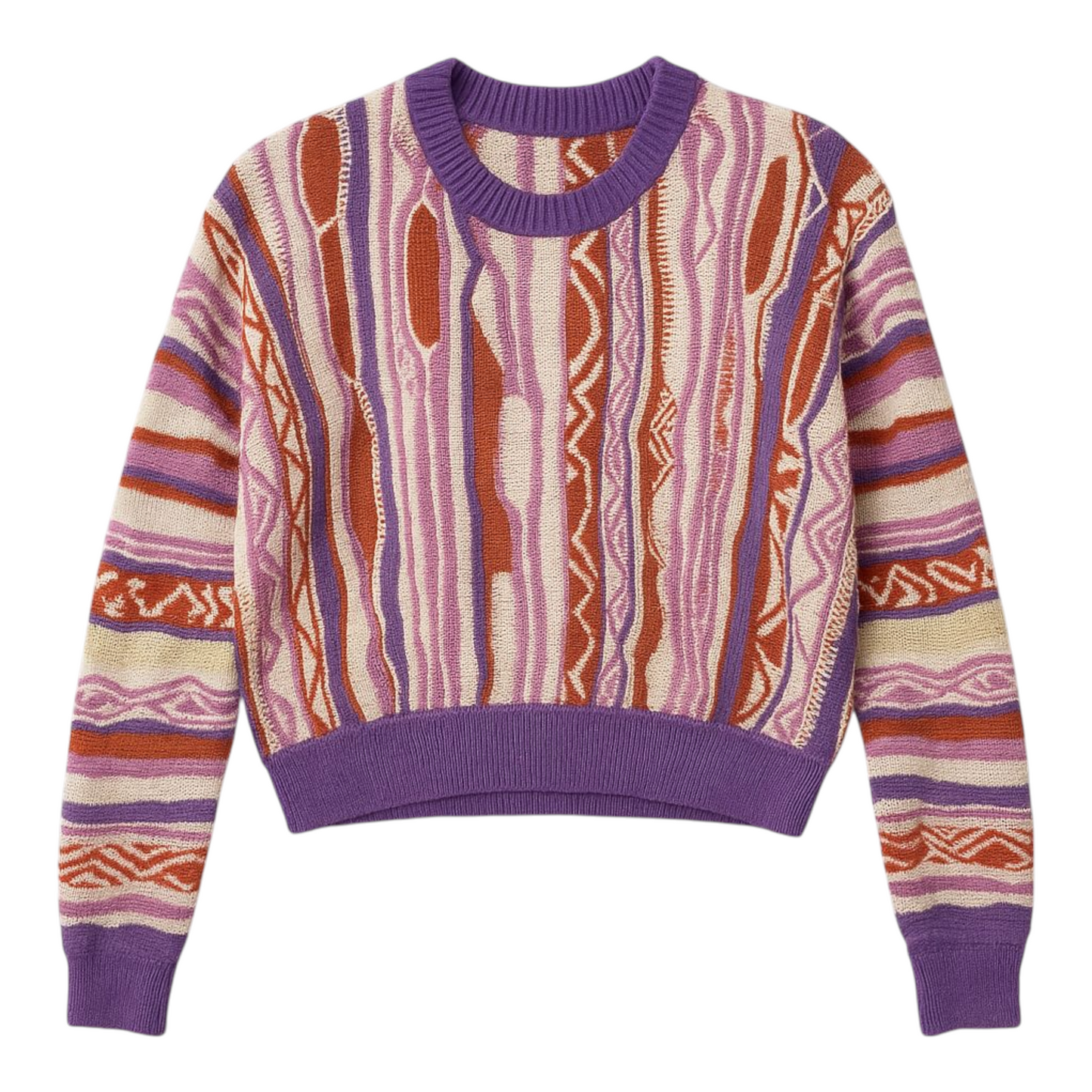 Forever 21 Coogi-Inspired 3D Knit Sweater