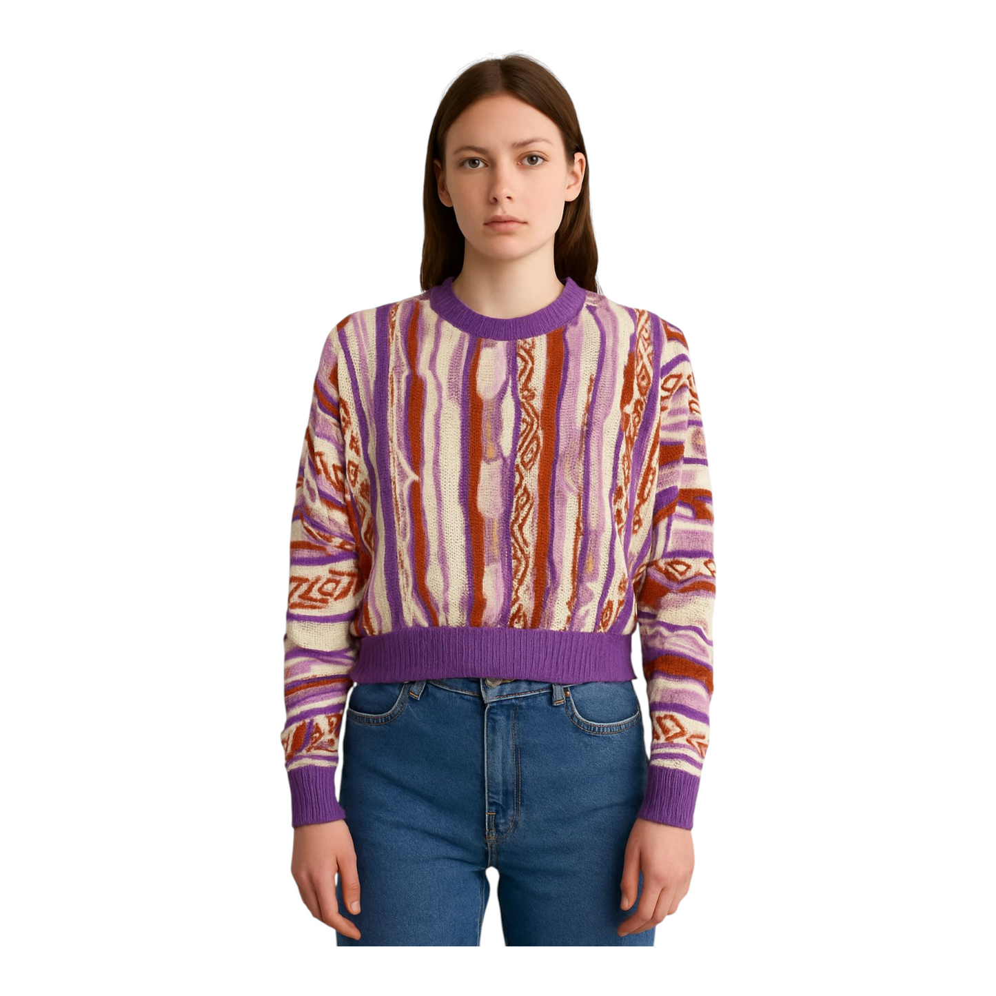 Forever 21 Coogi-Inspired 3D Knit Sweater